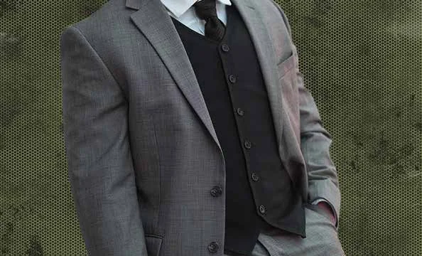 Concealed vest under formal wear