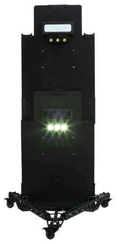 Wheeled Ballistic Shield view 3