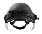 Ballistic Visor — Helmet Mount view 2